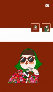 ​头像｜东北红配绿时尚大花袄头像