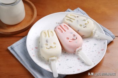 ​自制雪糕，给孩子吃的美味又安心——牛奶小布丁雪糕