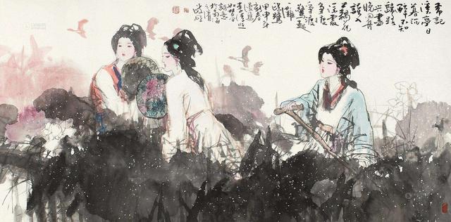 李清照如梦令争渡的画面（李清照争渡争渡）(2)