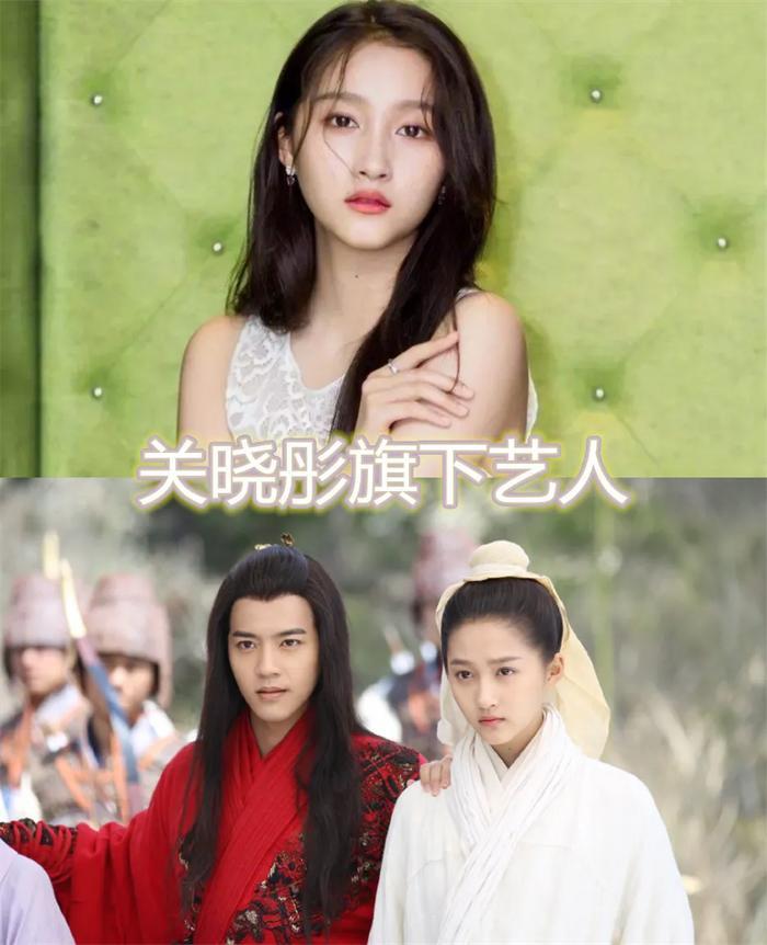 尚雯婕旗下艺人，郑爽旗下艺人，黄子韬旗下艺人，看到关晓彤：