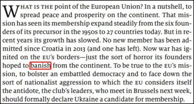 ​＂驱逐，赶走，流放，放逐，消除＂ 英语怎么说？