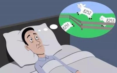 ​你睡不着觉是因为工作压力太大