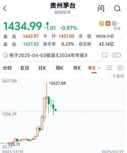 ​贵州茅台股票价格未来走势探讨