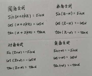 ​16.如何巧记高中数学之诱导公式