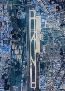 ​航拍临沂启阳机场，虽然不大，却是山东省第一座民用机场