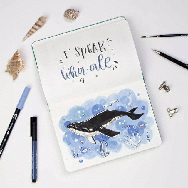 那些好看的手账本，你也可以自己画