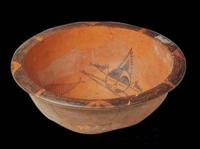 ​跟着仰韶看中国 穿越时代赏美器：艺术珍品——人面鱼纹彩陶盆