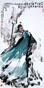 ​孙敬会画关胜，刻意消解了威严和傲气