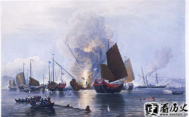 第一次鸦片战争图片