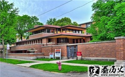 ​赖特最了不起作品:芝加哥罗比住宅建筑欣赏