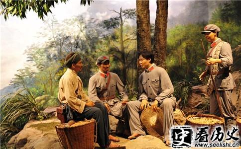 井冈山会师配图