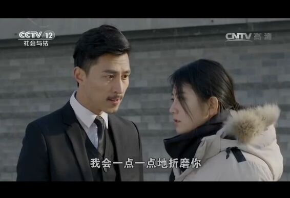 普法栏目剧爱的谎言第三集 蓝欣被迫求助严与宽