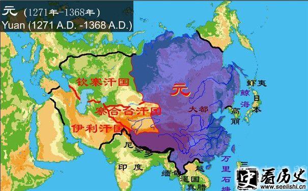 元朝的版图