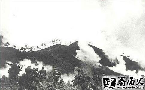 白马山战役图片