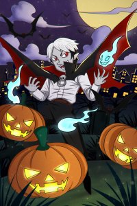 ​万圣节手绘海报设计｜西方节日插画系列