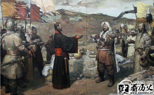 汉朝使者出使匈奴