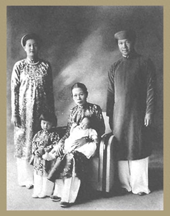 越南末代皇帝保大与末代皇后南芳