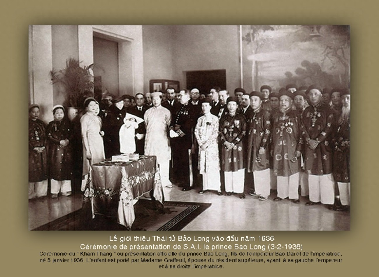 越南末代皇帝保大与末代皇后南芳