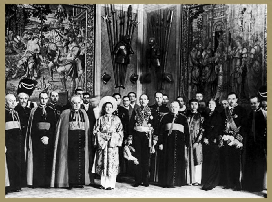 越南末代皇帝保大与末代皇后南芳