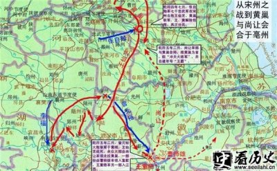 ​唐末黄巢起义路线详细分析