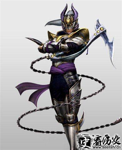 《战国无双4》服部半藏形象图