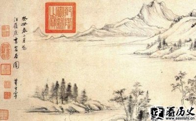 ​董其昌山水画的南北宗论 董其昌拍卖会预展