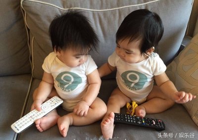 ​林志颖双胞胎儿子可爱爆棚，小小志Kimi护弟帅出新高度