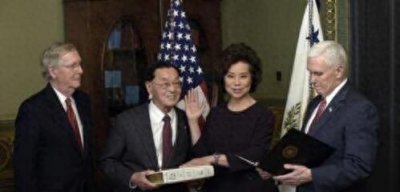 ​赵小兰是何许人？为何历史上几任美国总统，都请她当部长