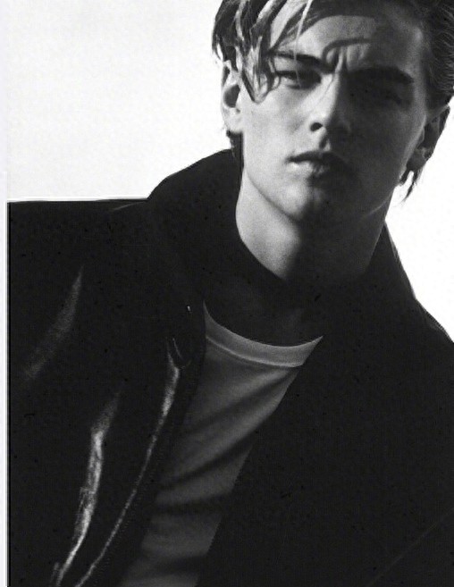 小李子23年前的写真惊艳众人，网友：每一张都能做头像