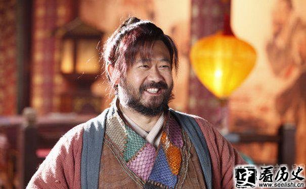 《隋唐演义》中姜武饰演的程咬金剧照