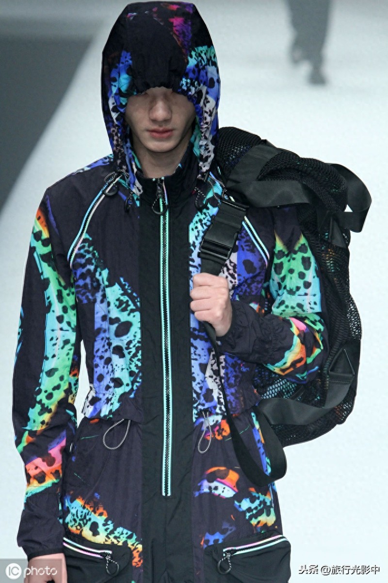 北京，模特展示乔丹新款运动装