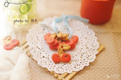 ​樱桃饼干＃美的烤箱菜谱＃