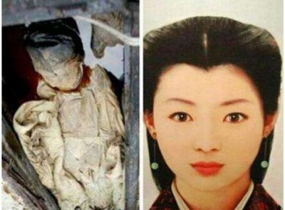 ​真人貂蝉终归有多美，履历上的貂蝉实在相貌复本图_美炸