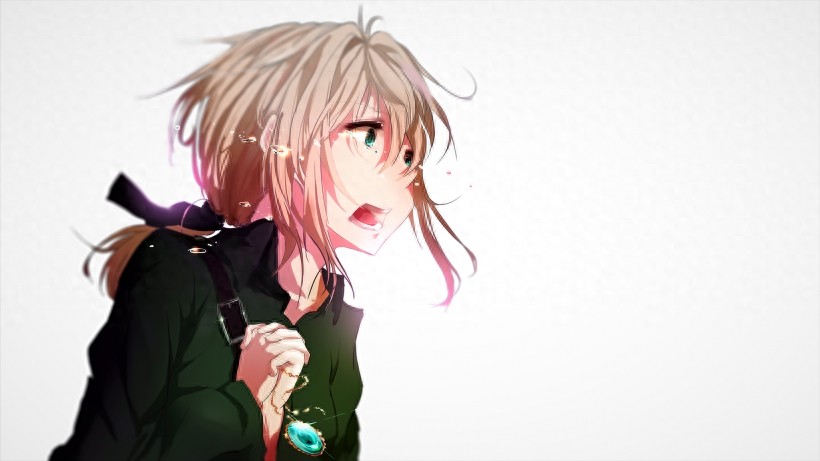 插画壁纸丨紫罗兰永恒花园