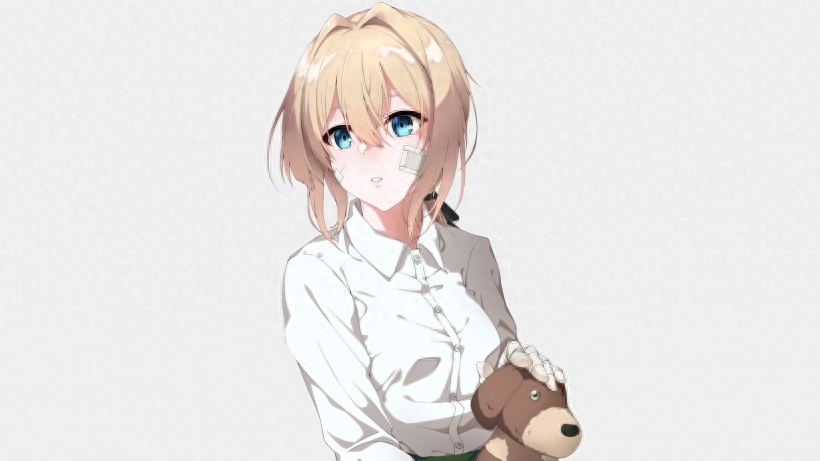 插画壁纸丨紫罗兰永恒花园